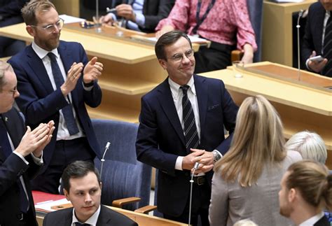 Swedish Parliament elects conservative prime minister - The Columbian