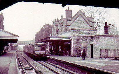 Keynsham Railway Station 1960s | Railway station, Railway, Station