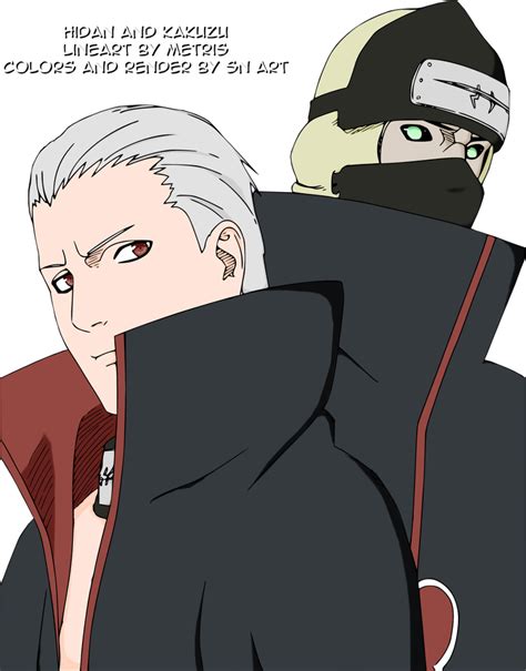 Hidan and Kakuzu render by Artimicus on DeviantArt