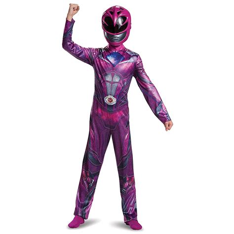 Buy Disguise Pink Power Ranger Movie Costume Small 4-6 – Kids Power Rangers Pink Ranger Costume ...