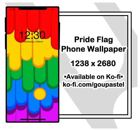 LGBT Flag phone wallpapers pack by Gou Pastel