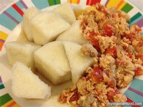 Boiled Yam | My Nigerian Food