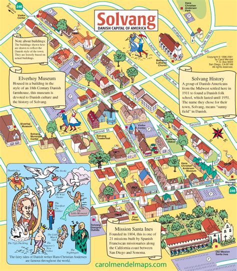 illustrated maps of Santa Barbara