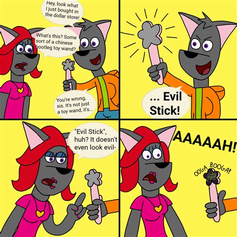 Evil Stick by PietersonOficjal on DeviantArt