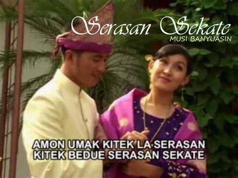 Lagu Serasan Sekate, Daerah Musi Banyuasin – Kissparry