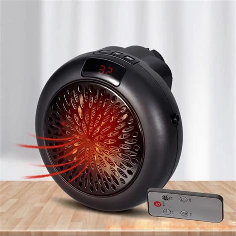 Mini Fan Heater Remote Control Electric Heater Stove Radiator Warmer Household Room Heating Fan ...