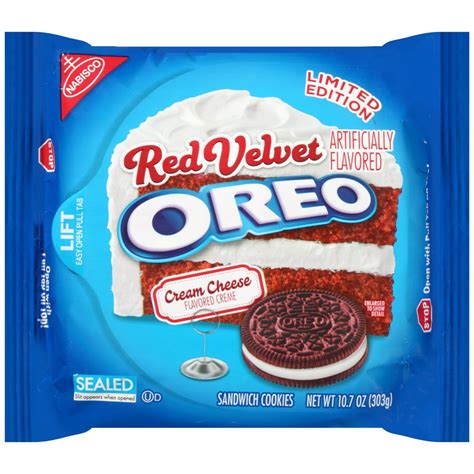 Nabisco Oreo Red Velvet Sandwich Cookies, 12 Oz. - Walmart.com - Walmart.com