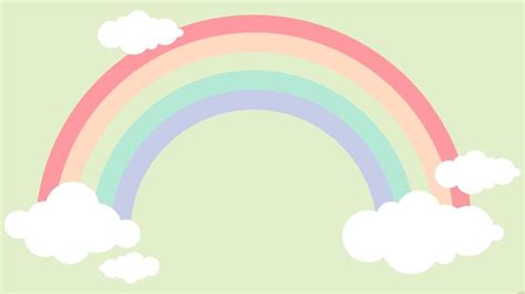 Pastel Rainbow Background in EPS, SVG, Illustrator - Download ...