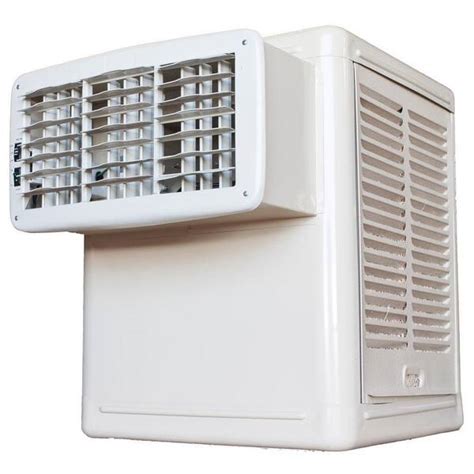 Hessaire 2,800 CFM 115-Volt 2-Speed Front Discharge Window Evaporative Cooler (Swamp Cooler) for ...