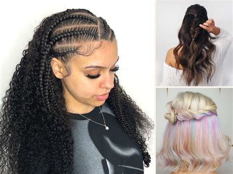 20 Half Up Half Down Braids Hairstyles - Braid Hairstyles