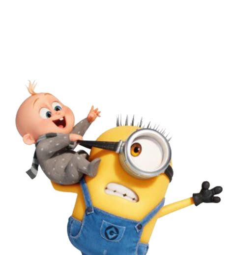 Despicable Me 4 - Minion with Gru Jr by heybolol on DeviantArt