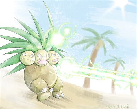 Exeggutor - Pokémon - Image by Katkichi #3667007 - Zerochan Anime Image ...