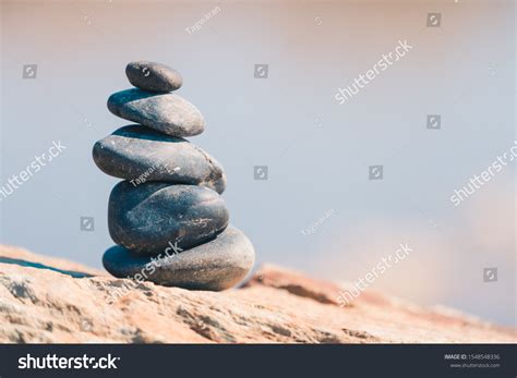 Pyramid Stones Installed On Large Stone Stock Photo 1548548336 | Shutterstock