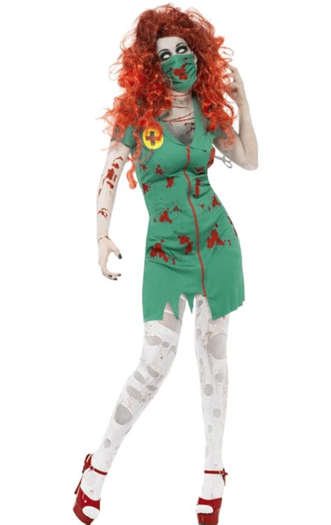 Women's Zombie Paramedic Costume | Joke.co.uk