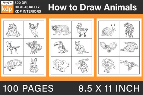 How to Draw Animals Graphic by BreakingDots · Creative Fabrica