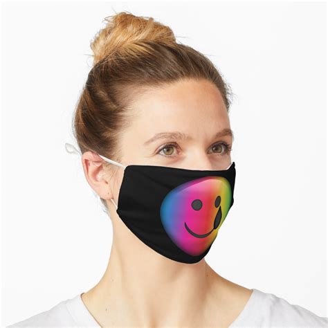 "Happy & Sad Emoji" Mask for Sale by sirenscalling | Redbubble