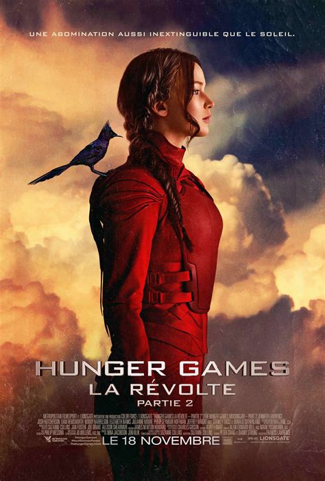 Hunger Games 4 : Jennifer Lawrence flamboyante sur la nouvelle affiche | Entertainment | Hunger ...