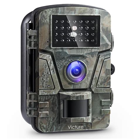 Victure Wildlife Camera 1080P 12MP Trail Game Camera Motion Activated Night Vision with 2.4" LCD ...