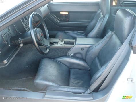 Graphite Interior 1984 Chevrolet Corvette Coupe Photo #37436658 | GTCarLot.com