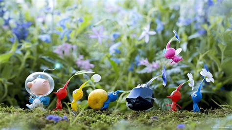 Pikmin 3 HD Wallpaper: Vibrant Adventure