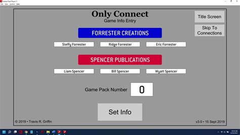 Only Connect Game Show Software - Etsy