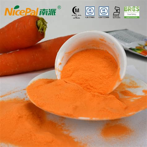 Carrot Powder - Buy Vegetable powder, Carrot Powder Product on Hainan Nicepal Industry Co.,Ltd