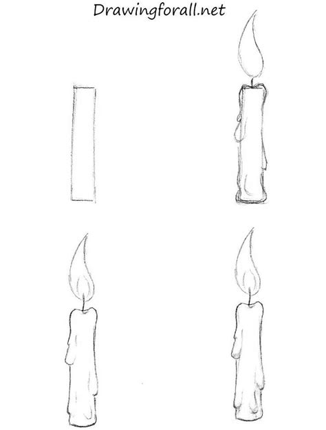 How to Draw a Candle http://www.drawingforall.net/how-to-draw-a-candle ...