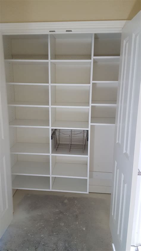 Adjustable Pantry Shelving