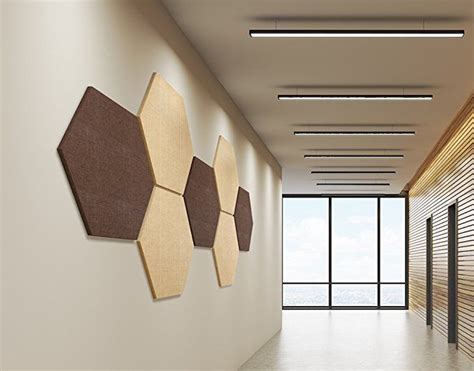 ADW Acoustic Panel Hexagon – 24” X 24” X 1” | Acoustic panels diy ...