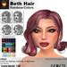 Second Life Marketplace - A&A Beth Hair Rainbow Colors.