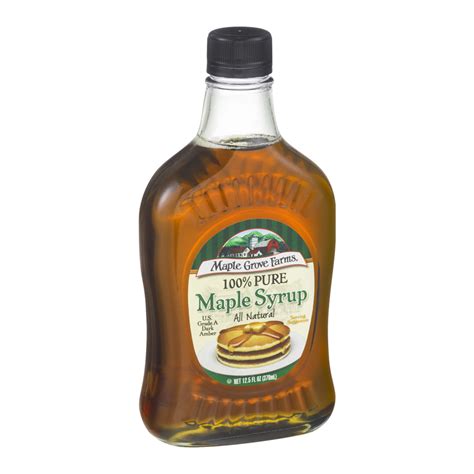 Maple Grove Farms Pure Maple Syrup 12.5oz BTL | Garden Grocer