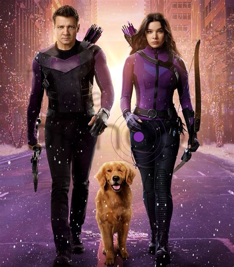 Hawkeye || Clint, Kate and Lucky the Pizza Dog - Hawkeye Photo ...