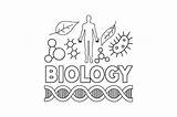 Biology Cover Page Coloring Pages sketch template