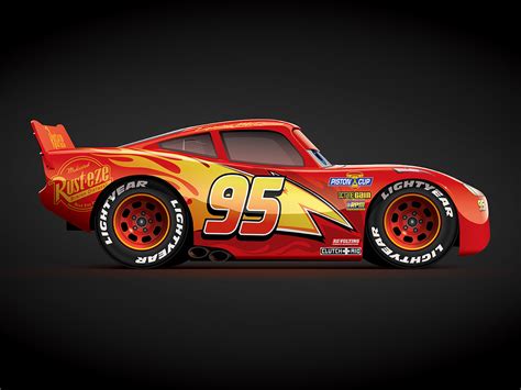 The Fabulous Lightning McQueen by Brett Nicholson on Dribbble