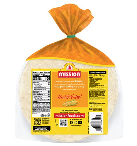 White Corn Tortillas - Mission Foods