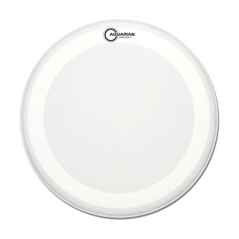 Aquarian Super Kick I Texture Coated White 20'' Bass Drum Head at ...