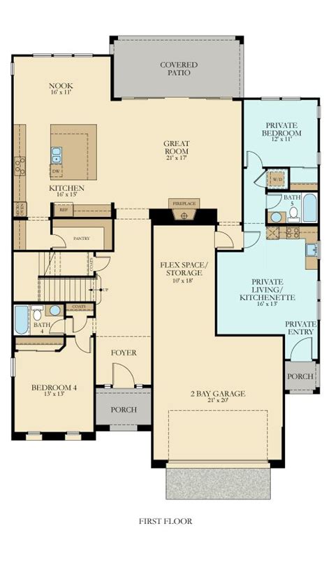 Lennar Prescott Floor Plan - floorplans.click