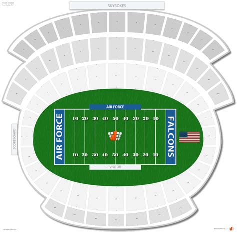 Falcon Stadium (Air Force) Seating Guide - RateYourSeats.com