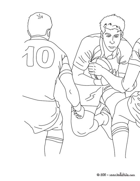 10 Rugby Coloring Page Print Color Craft Sketch Coloring Page