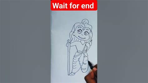 cartoon|| ram bhagwan🥰 drawing - YouTube