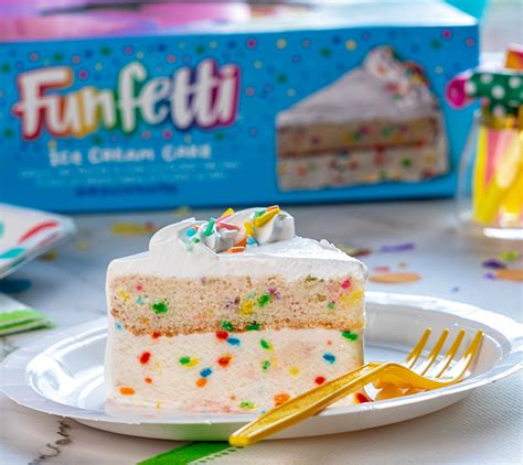 Funfetti® Ice Cream Cake | I Love Ice Cream Cakes