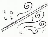 Best Flute Coloring Page  Free Printable Pages For Kids sketch template
