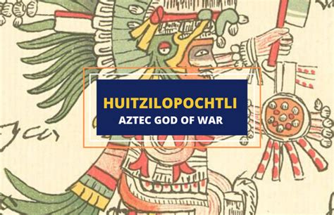 Huitzilopochtli: The Story of The Aztec God of Sun and War - Symbol Sage