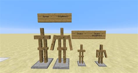 Armor stand hidden tags! (they can have arms!) : r/Minecraft