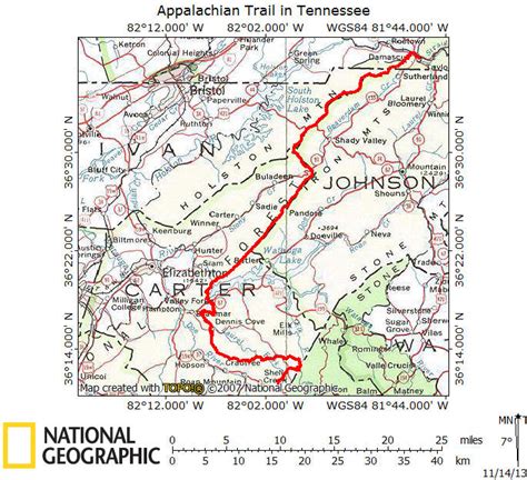 Appalachian Mountains Tennessee Map_ – Map Of Us Topographic