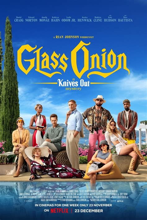 Glass Onion: A Knives Out Mystery DVD Release Date