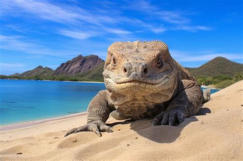 Premium Photo | Komodo at national park