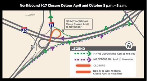 Plan ahead: I-40 westbound ramp closure starting Monday – NAU News