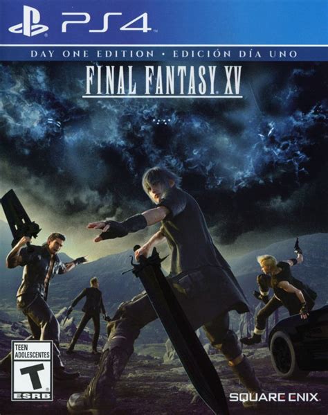 Final Fantasy XV (2016) PlayStation 4 box cover art - MobyGames