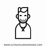 Beard Coloring Page  Ultra Pages sketch template